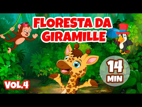 Floresta da Giramille Vol. 4 - Giramille 14 min | Desenho Animado Musical