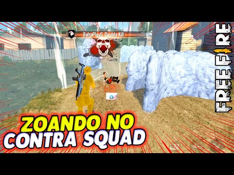 ZOANDO NO CONTRA SQUAD - FREE FIRE