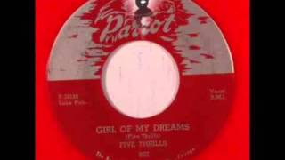 Earls AKA Five Thrills - Darlene (Girl of My Dreams) / Laverne - Parrot 803 - 1954
