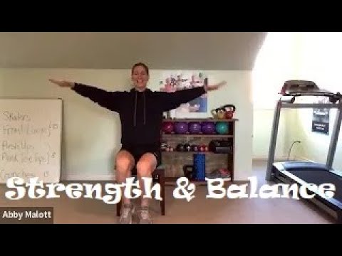 Strength and Balance for Older Adults, Seniors. Zoomers, Boomers and Beginners