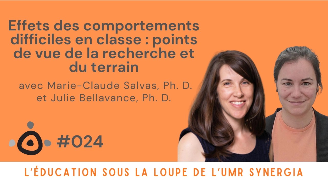 024. Comportements difficiles : points de vue de la recherche et du terrain