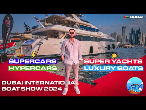 DUBAI INTERNATIONAL BOAT SHOW 2024 ⚓ 4K HDR 🛥️