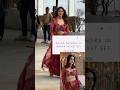 Mrunal Thakur In Red Mirchi Jacket Dress Mrunalthakur Youtubeshorts Shorts