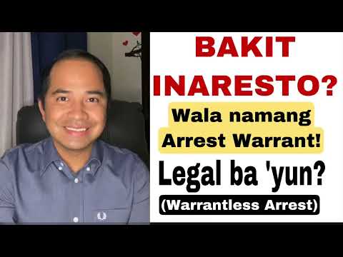 IS WARRANTLESS ARREST LAWFUL?