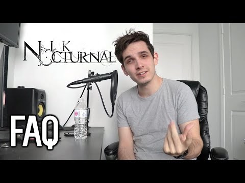 Nik Nocturnal FAQ - Practice Methods, 8 Strings, Writer's Block, Endorsements