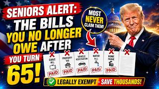 Seniors Alert: The Bills You No Longer Owe After You Turn 65 Most Never Claim Them