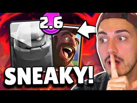 SNEAKY GOLEM in THE POCKET... nel 2.6 DOMATORE! 😈 Clash Royale ITA