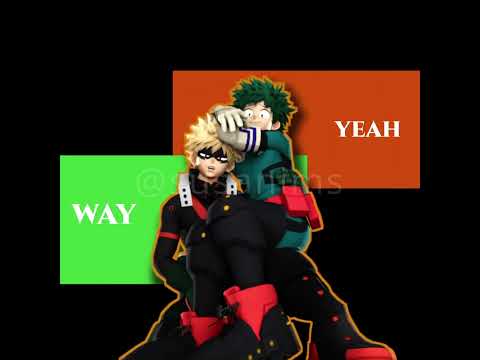 Bakugou and Todoroki fighting for Deku #susanims #mha #bnha #animation