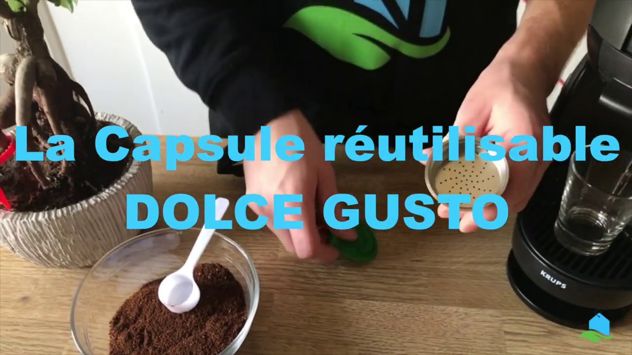 Capsule réutilisable inox Dolce Gusto - NATURALECO™