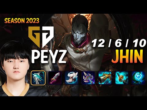 GEN Peyz JHIN vs KALISTA ADC - Patch 13.19 KR Ranked