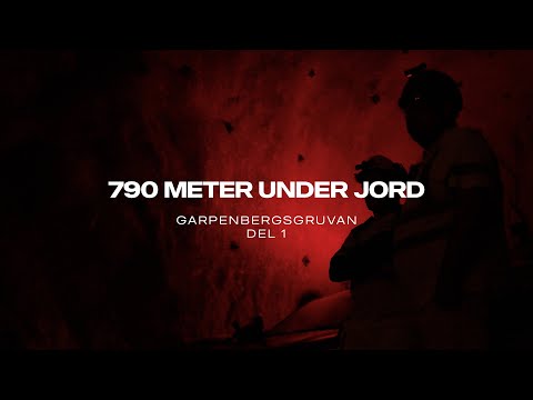 790 meter under jord