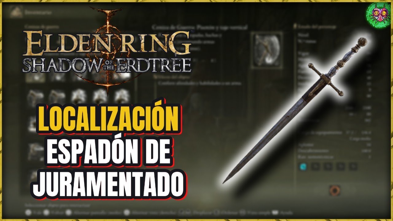 Localización ESPADÓN DE JURAMENTADO | 💯Elden Ring: Shadow of the Erdtree🏆 Localización ESPADÓN DE JURAMENTADO | 💯Elden Ring: Shadow of the Erdtree🏆