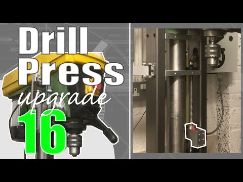 Ep16: Drill Press Upgrade | Machining the ballnut mount