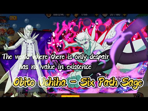 Obito Uchiha - Six Path Sage Skill | Ultimate Battle | UNK | Ultimate Fight Survival