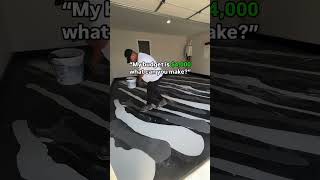 $4,000 Metallic Epoxy Floor: Full Install