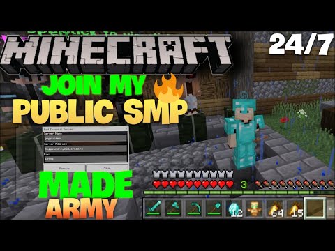 Join the Ultimate 24/7 Free SMP Minecraft Server!