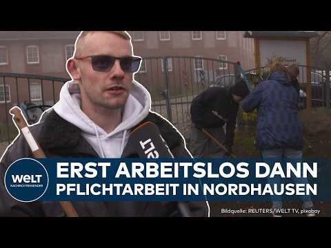 NORDHAUSEN: „Ich war einfach faul“ – Bürgergeldempfänger packen bei Pflichtarbeit aus