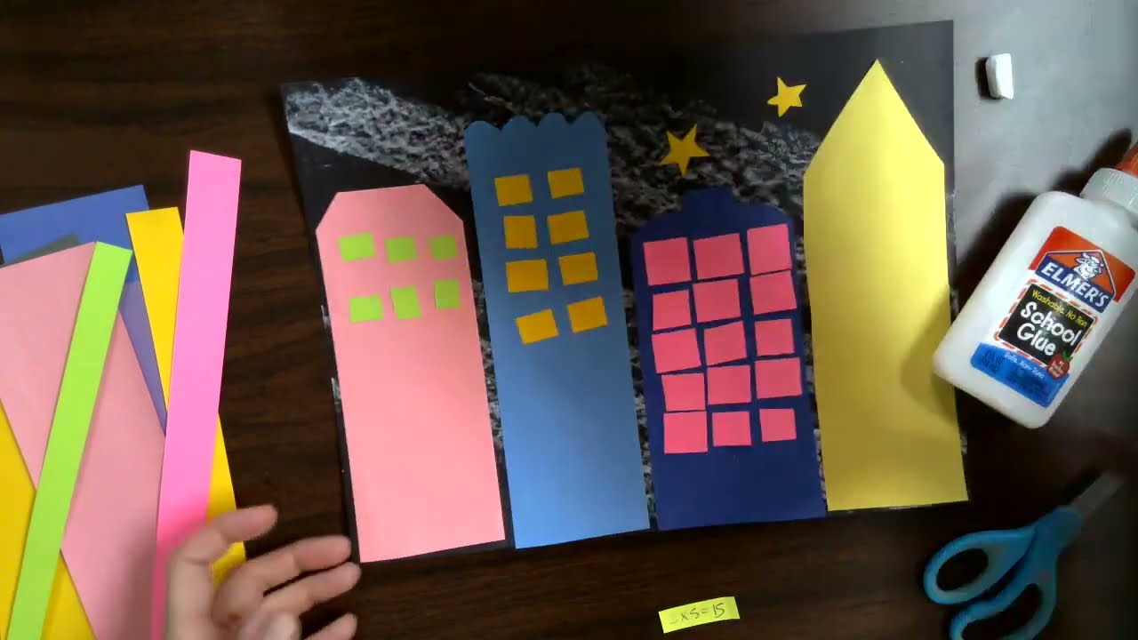 Array City- Elementary and Middle School Art & Math