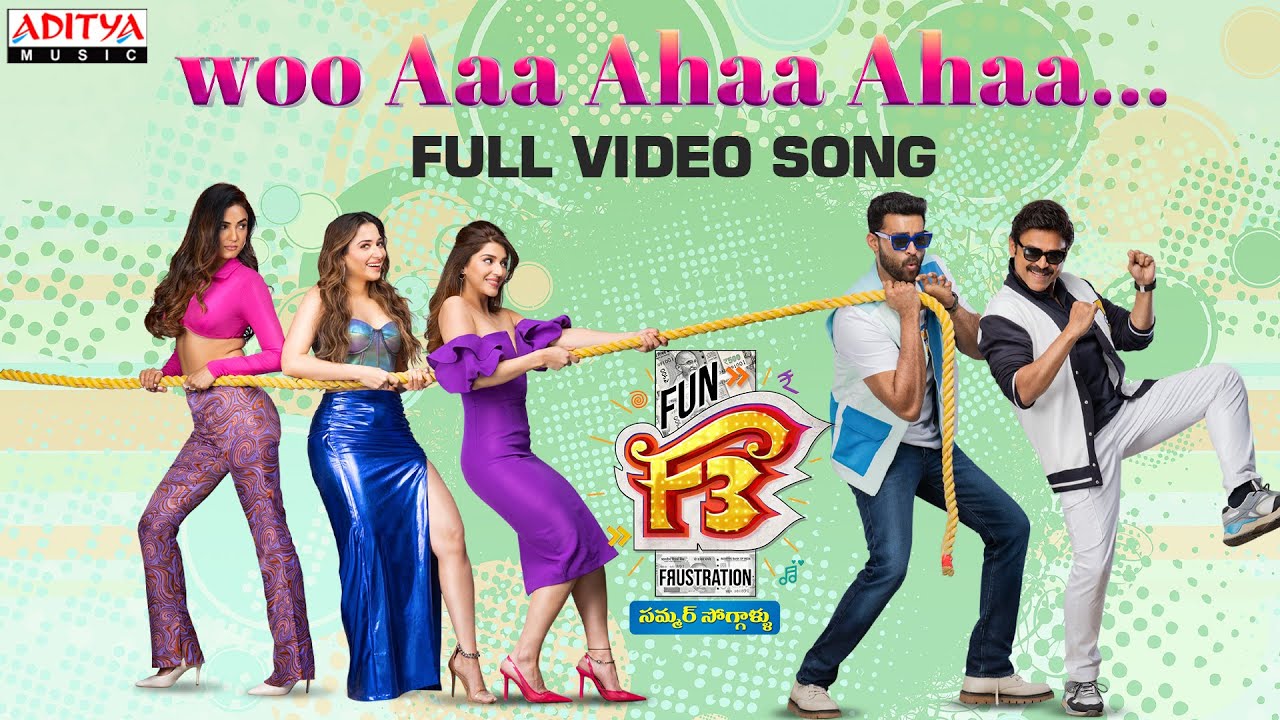 Woo Aa Aha Aha - F3 - Sunidhi Chauhan - song and lyrics pdf download
