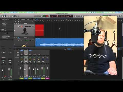 Logic Pro X - Input Processing Recordings with Aux Tracks