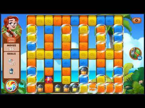 Lost Island Blast Adventure Level 1392 - NO BOOSTERS 🏝️ | SKILLGAMING ✔️