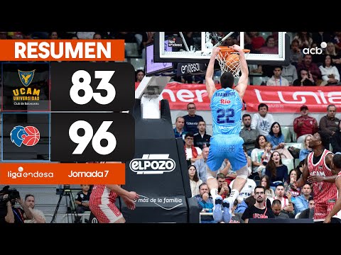 UCAM Murcia - Río Breogán (83-96) RESUMEN | Liga Endesa 2025-26