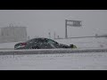 Fargo, North Dakota Snow with Plows and Accidents - 12/6/2022