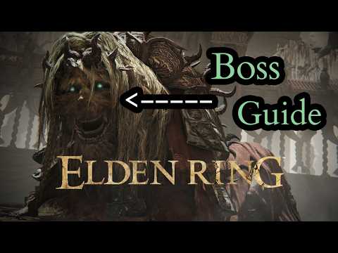 How to beat the DIVINE BEAST DANCING LION - Easy Boss Guide Tutorial [Elden Ring]