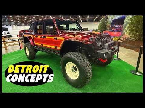 2026 Detroit Auto Show — Mopar Concept Cars from Jeep, Chrysler, & Ram - PART 4