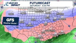 Arctic blast moves to Waco, Temple area Friday with ice and snow chances | Central Texas Forecast