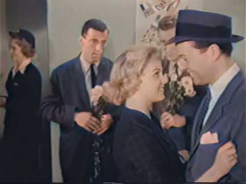 Sweden's Underworld of Drugs | Blonde in Bondage (1957) Crime, Drama | Colorized Full Movie