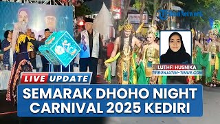 Memukau! Dhoho Night Carnival 2025 Bertema Glow Green Jadi Magnet Wisata Baru Kota Kediri