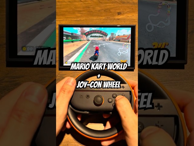 Vídeo relacionado con ECHTPower Volantes para Switch Joy-con 2, 2 Pack Volantes para Swicth 2 Grip, Joy-con 2 Wheel para Mario Kart World, Accesorios para Switch 2, Diseño Ergonómico