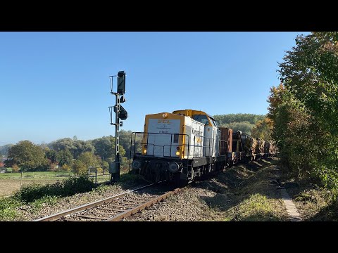 4K Führerstandsmitfahrt BR 203 Bamberg - Nürnberg Rbf ( Cabview )