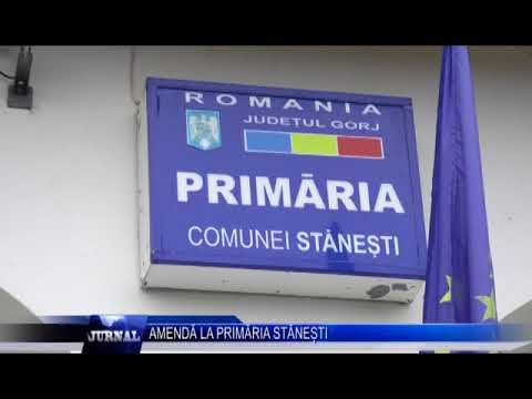 AMENDĂ LA PRIMĂRIA STĂNEȘTI