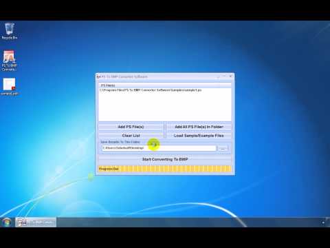 PS To BMP Converter Software