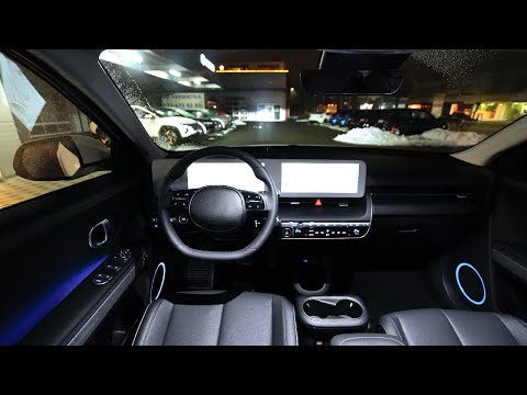 Hyundai IONIQ 5 2022 Night Test Drive POV