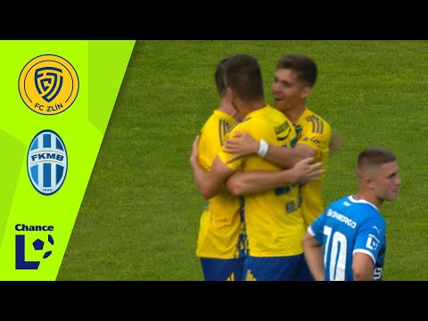 Chance Liga Highlights: FC Zlín vs. FK Mladá Boleslav 3:2 (4. kolo)