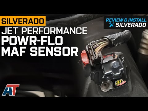 2014-2018 Silverado 1500 Jet Performance Products Power-Flo Mass Air Sensor Review & Install