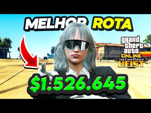 A MELHOR ROTA ATUALIZADA NO GOLPE DE CAYO PERICO – GTA ONLINE 2025!