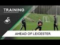 Swans TV - Training ahead of Leicester City (Home ...