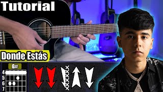 Donde Estás - Ivan Cornejo - Guitarra | TUTORIAL | Acordes