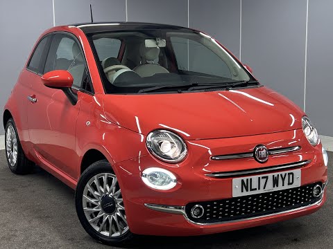 2017 (17) Fiat 500 1.2 Lounge Euro 6 (s/s) 3dr