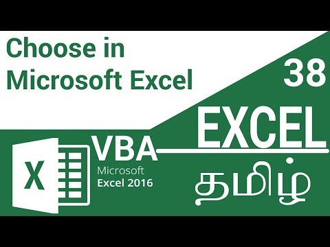 Learn Microsoft Excel 2016 From Basic To Advance in Tamil