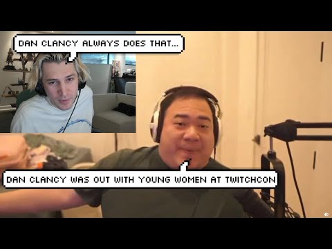 xQc Reacts to Streamer Exposing Twitch CEO Dan Clancy for Going Out with Young Women Every Night
