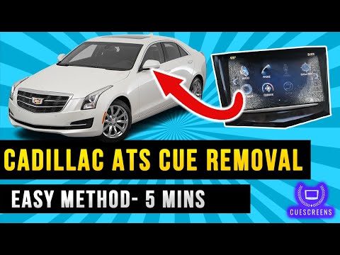 2013-2019 Cadillac ATS CUE Removal DIY Screen Replacement