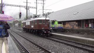 preview picture of video 'Le Prestige Continental Express Frutigen (100 ans du BLS)'