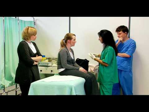 A dog bite - an extract from the 'Good Practice' course DVD