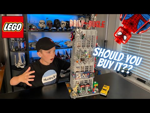 LEGO Marvel Daily Bugle Review! Set 76178