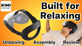 Lie Down, Recline, and Relax with your Quest 3 & 3s and this Head Strap - Kiwi Design K4 Flex Review